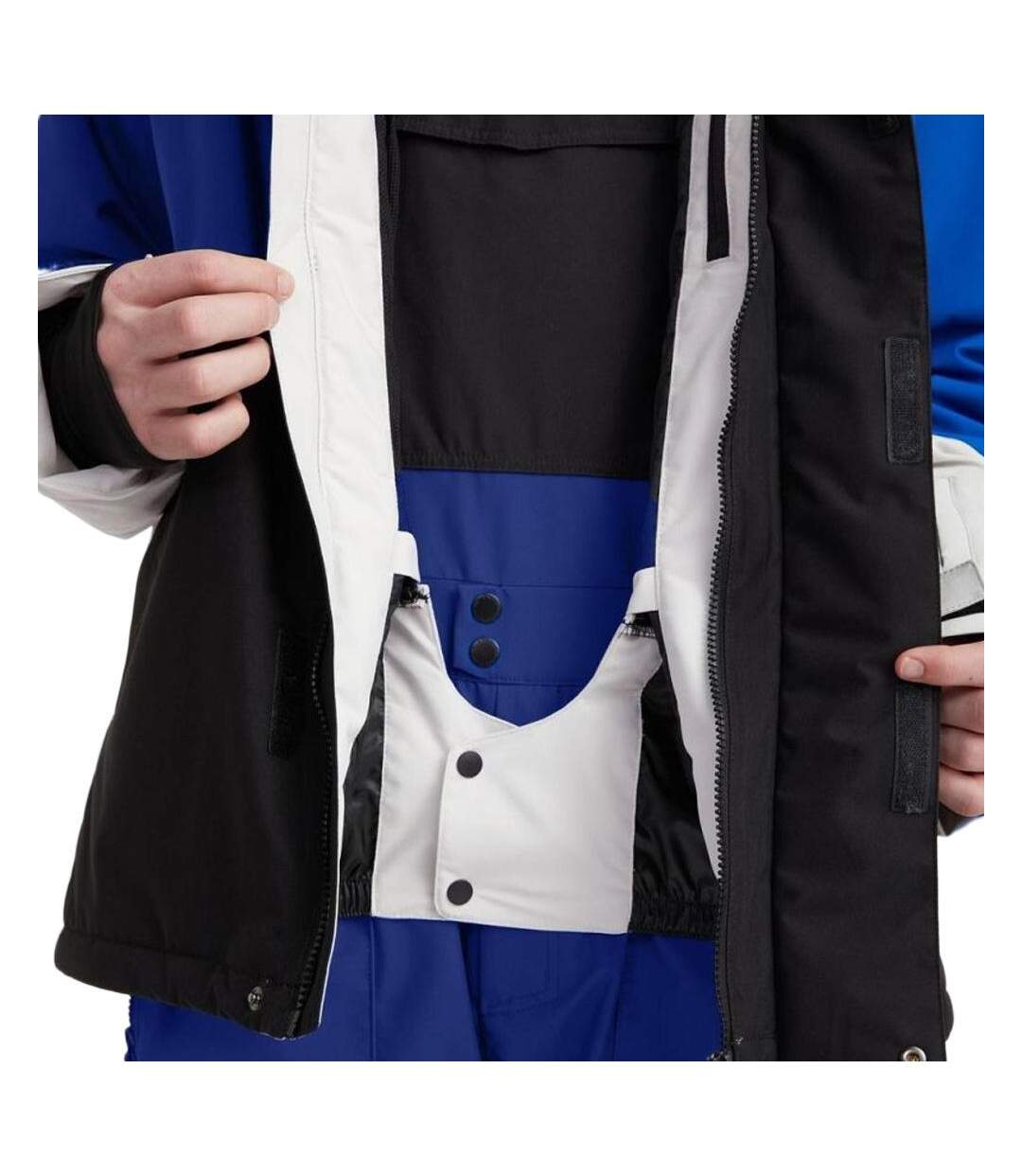 Manteau de ski bleu/blanc homme o'neill originals-2