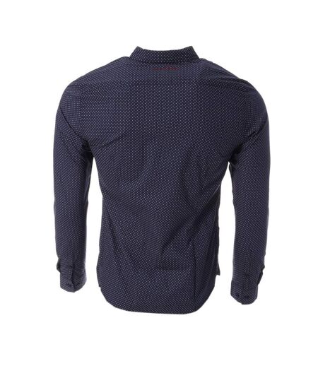 Chemises marine/blanc à motifs homme teddy smith carton ml - 3xl