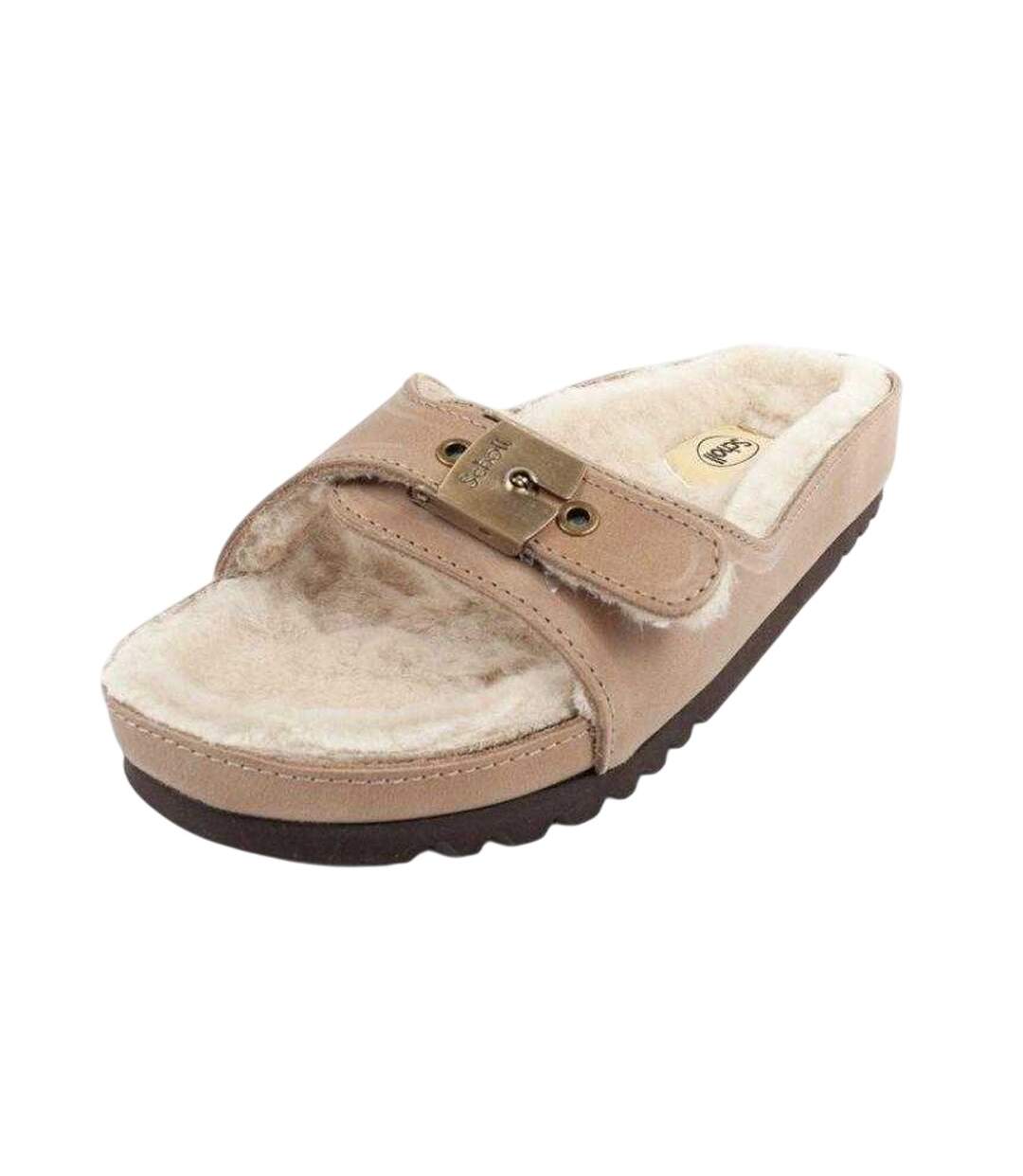 Claquettes Iconic Meg Femme Beige Scholl-1