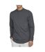 T-Shirt gris homme only & sons henley-1