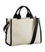 Tote Bag Puerto Taille Unique Beige Pâle Noir Quadra-2