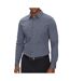 Chemise gris foncé homme calvin klein jeans solid-1