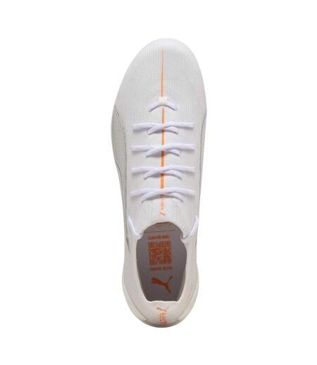 Unisex Adult 5 Ultimate Firm Ground Football Boots White Puma