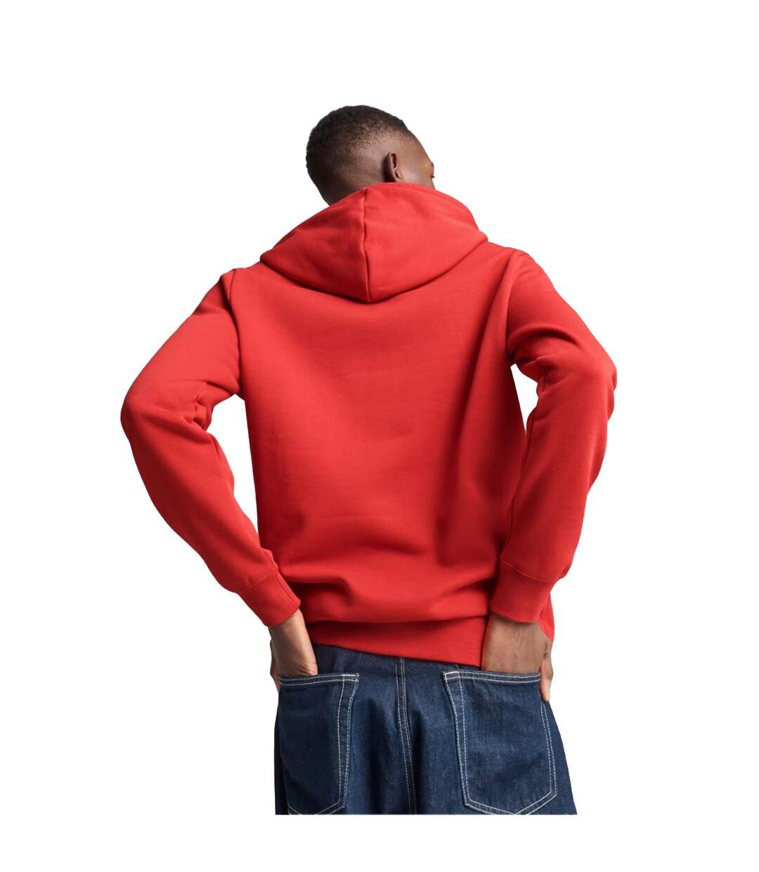 Sweat À Capuche Essentials Homme Rouge Puma-4