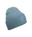 Bonnet Motif/style Écusson Tonal Adulte Vieux Bleu Beechfield-1