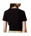 T-shirt noir femme calvin klein jeans monologo baby - m-2