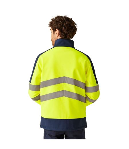 Veste Softshell X-pro Homme Noir Jaune Regatta