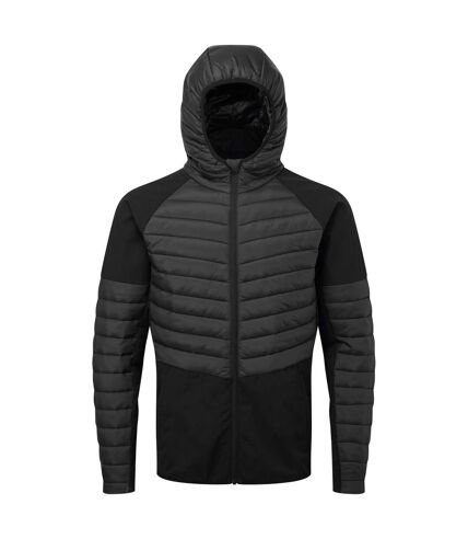 TriDri Mens Hybrid Soft Shell Jacket (Black) - UTRW8254