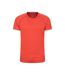 T-shirt Endurance Homme Orange Vif Mountain Warehouse-1