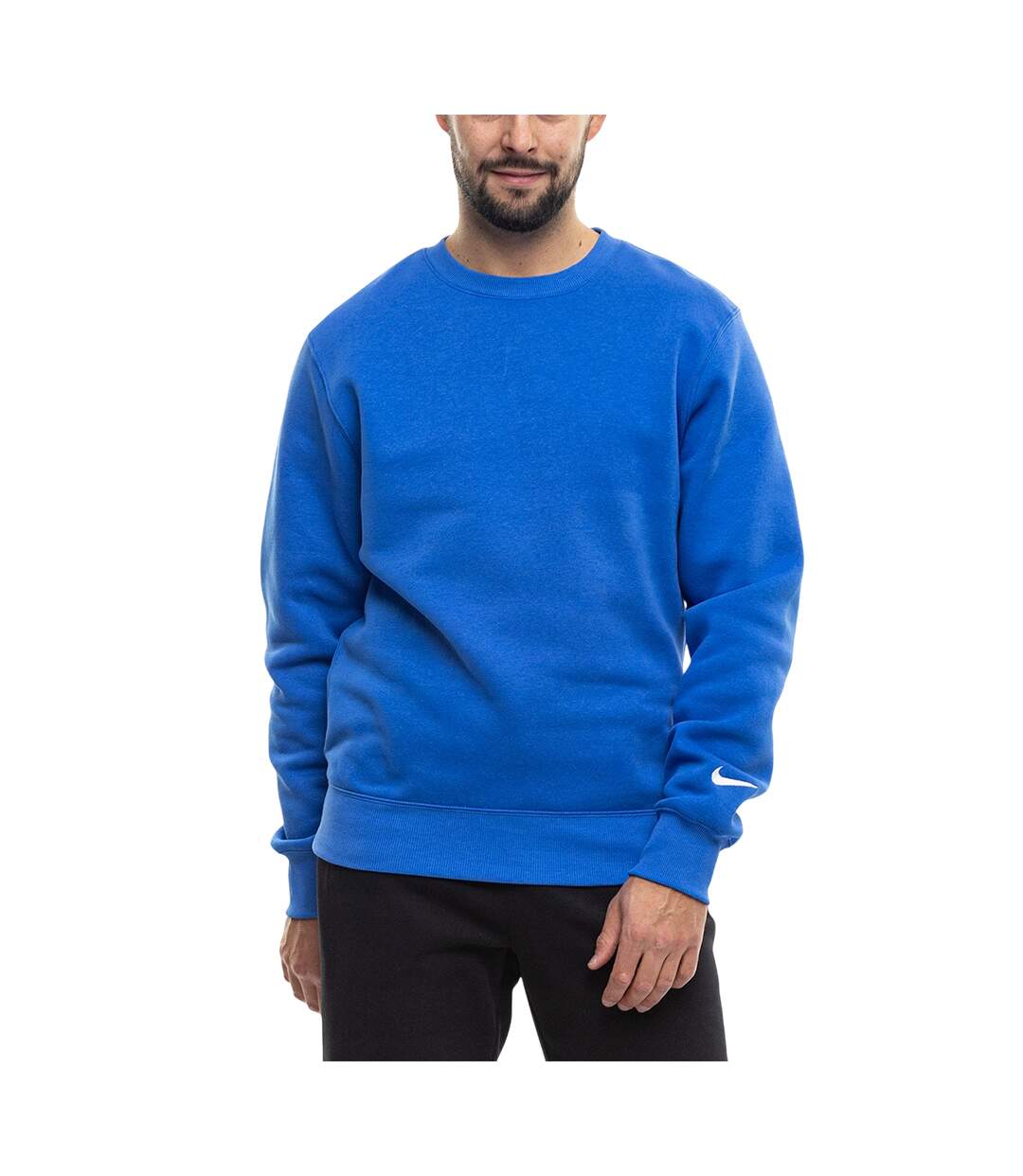 Sweat Motif/style Swoosh Park Homme Bleu Nike-3