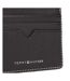 Portefeuille noir homme tommy hilfiger saffianos0-2