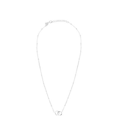 Collier argenté anneaux clio blue co4008 - taille unique