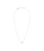 Collier argenté anneaux clio blue co4008 - taille unique-1