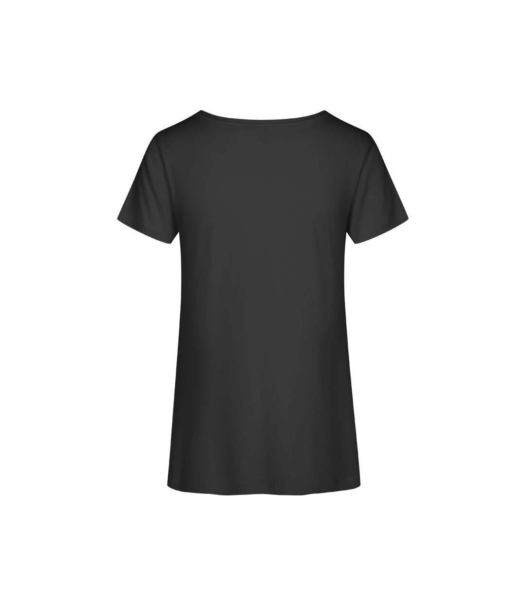 T-shirt Premium Femme Charbon Uni Promodoro-2
