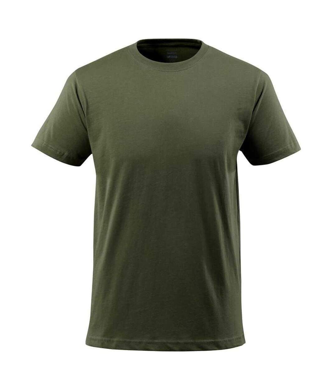 T-shirt Crossover Calais Homme Vert Kaki Foncé Mascot-1