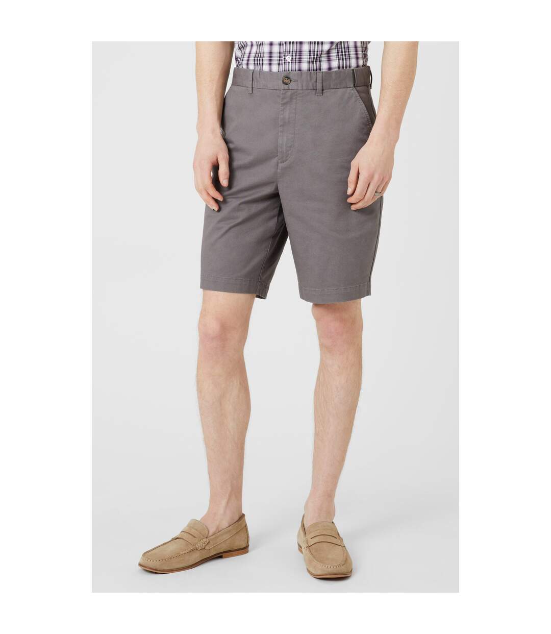 Short premium homme gris Maine-1