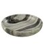 Coupelle Déco en Marbre Courchevel 35cm Gris Clair-1