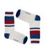 Chaussettes sicsock homme blanc / bleu / rouge England