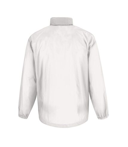 B&C Mens Sirocco Soft Shell Jacket (White) - UTRW9775