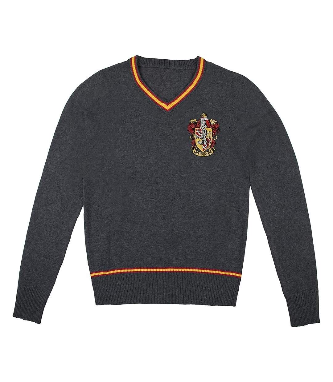 Sweat Sans Manches Gryffindor Homme Gris Foncé Harry Potter-1