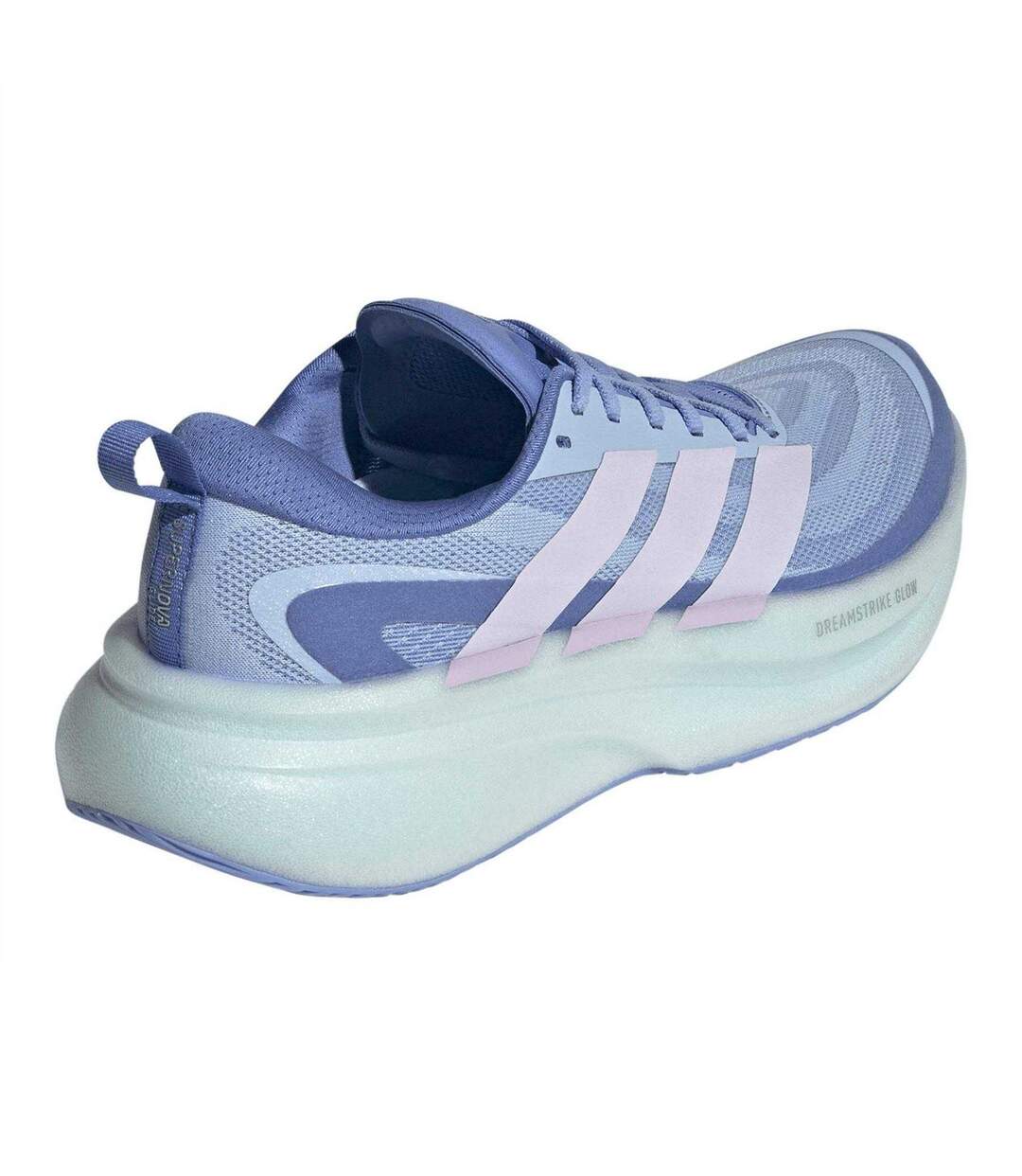 Womens/ladies Supernova Glide Shoes Glow Blue Adidas-2
