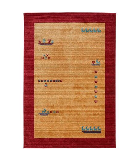 Tapis salon et chambre tissé motif simple CHOBAY 7