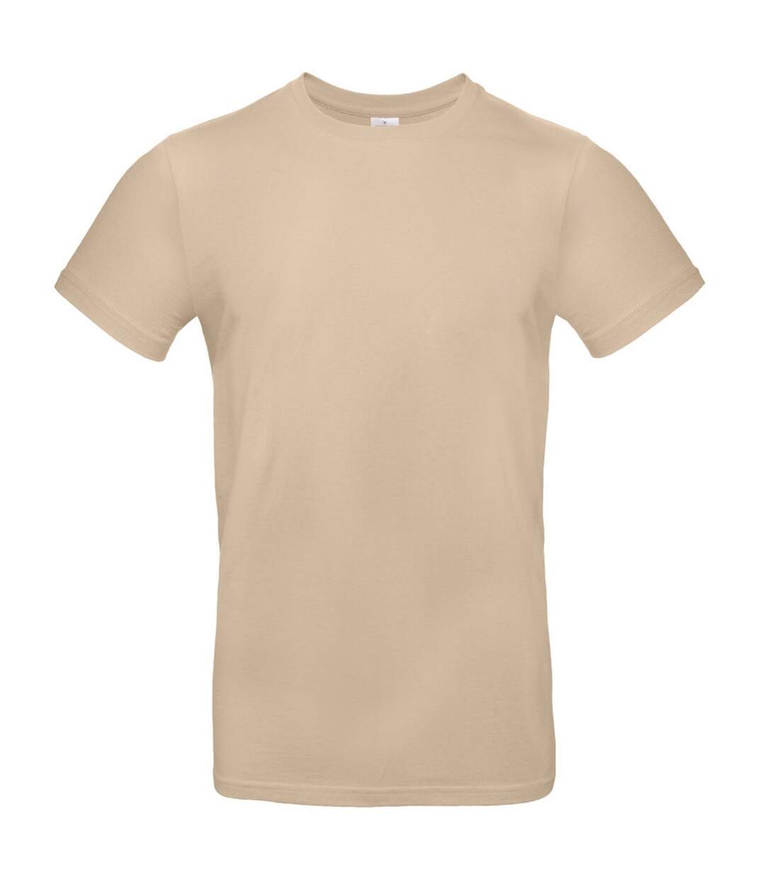 T-shirt manches courtes homme beige foncé B&C-1