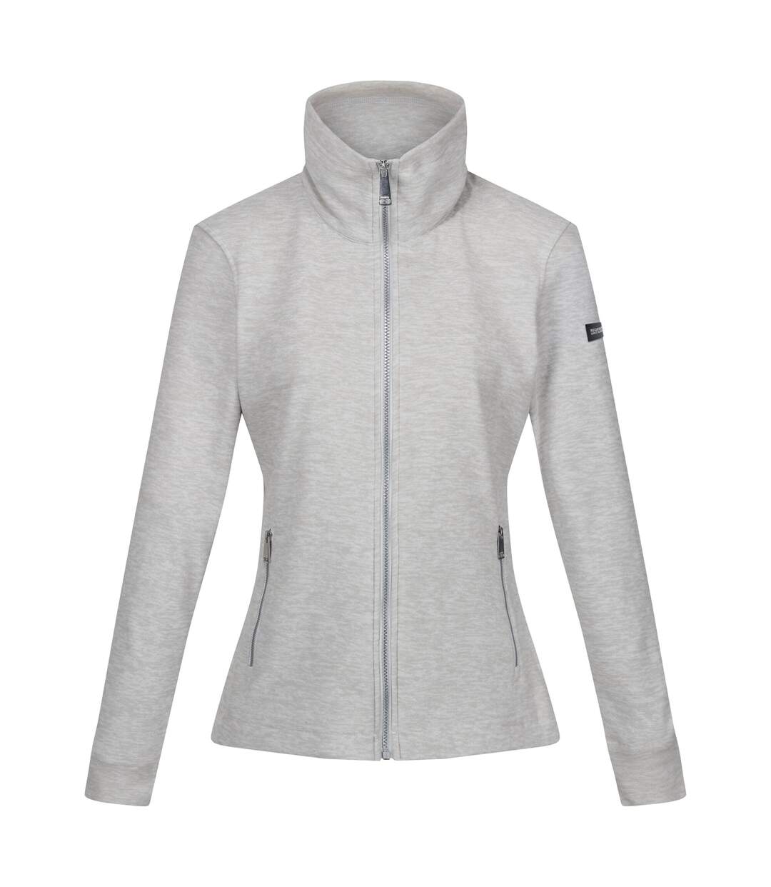 Veste Polaire Azaelia Femme Gris Clair Chiné Regatta-1