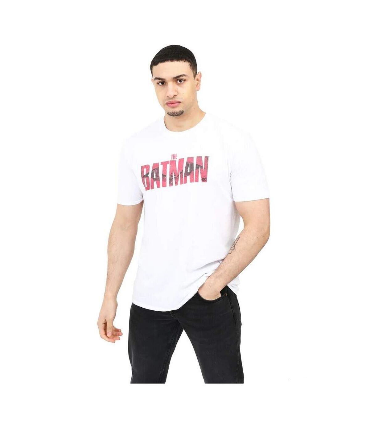 Batman - T-shirt - Homme (Blanc) - UTTV869