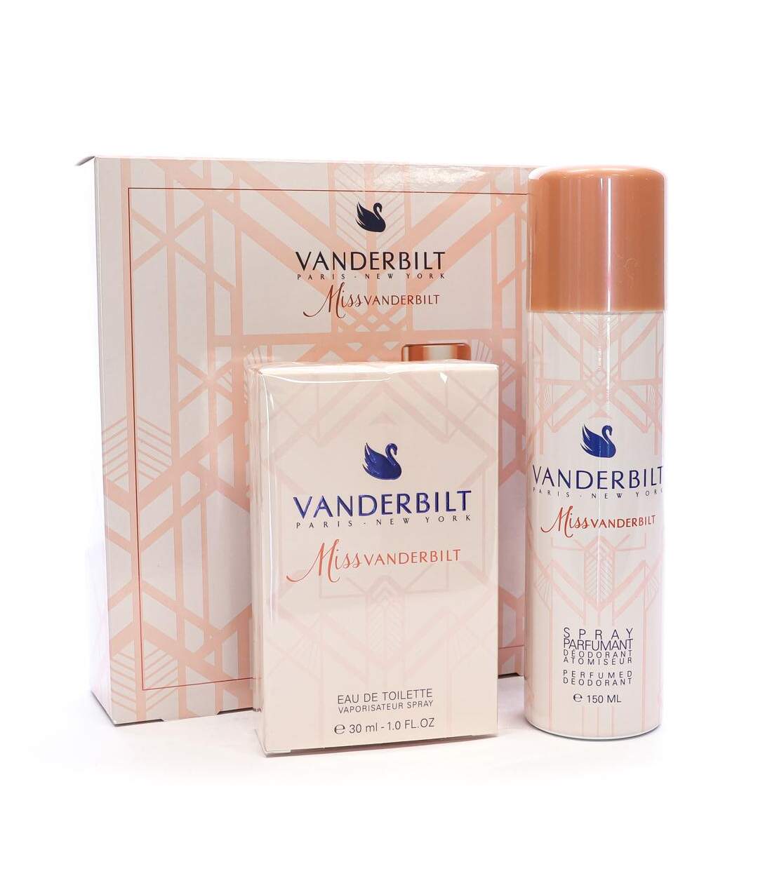 Coffret eau de toilette + déodorant gloria vanderbilt miss - taille unique-1