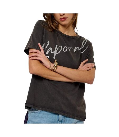 T-Shirt gris femme kaporal vord - l