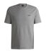 Mens Waffle Knit Pyjama Top Medium Grey Boss-1