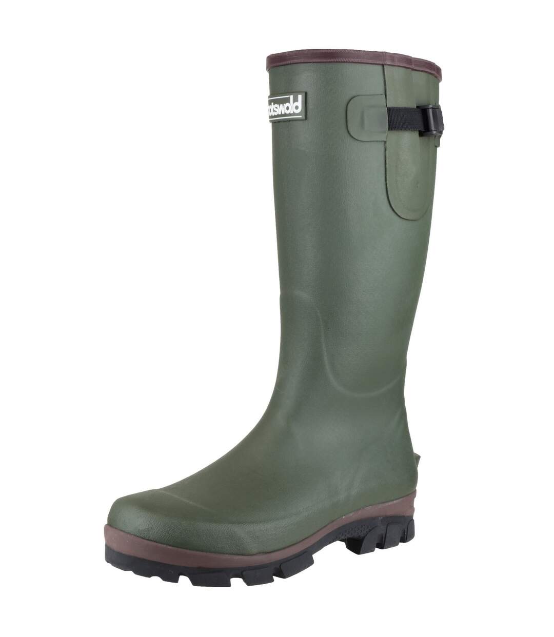 Cotswold Grange Neoprene Mens Rubber Wellington Boots (Green) - UTFS2856-3