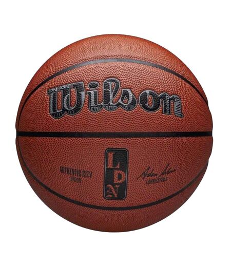 Ballon De Basket Motif/style Nba Authentic City London Taille 7 Marron Wilson