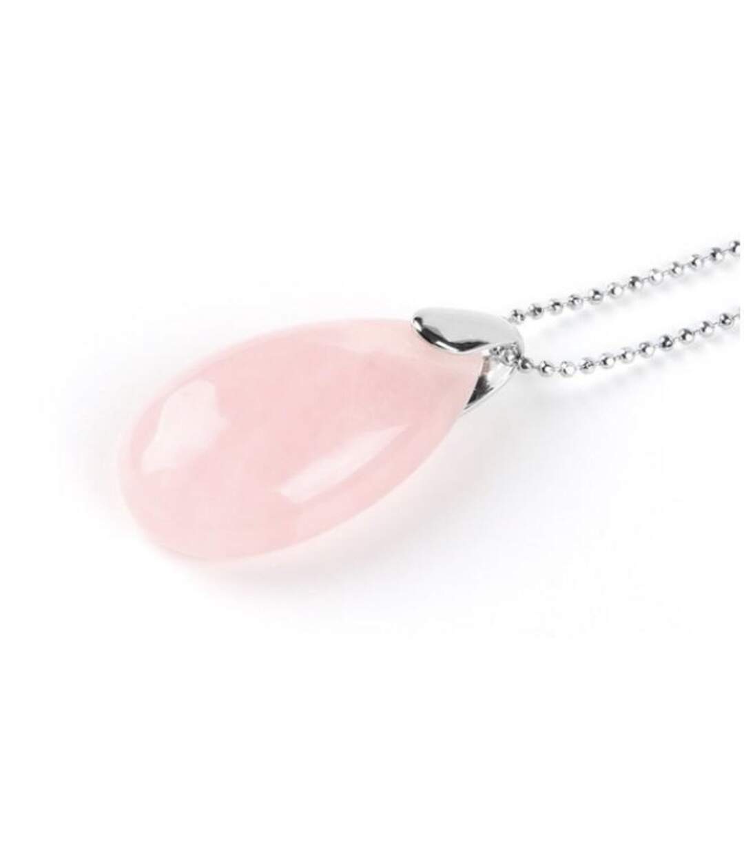 Collier de protection en quartz rose