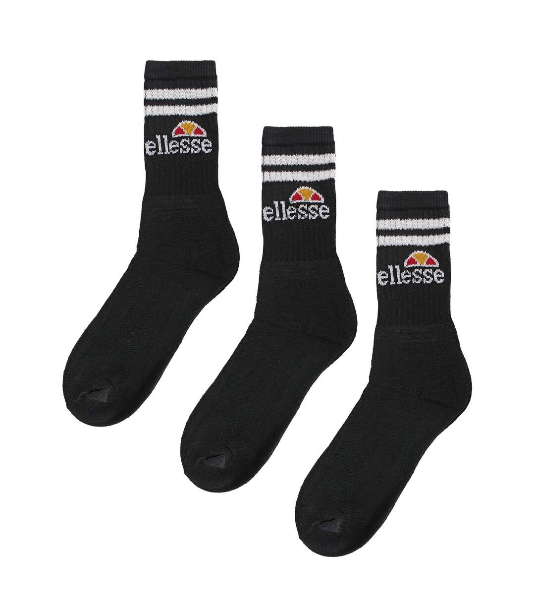 3 Pack Mens Vulloni Jacquard Logo Sport Socks-4