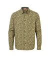 Craghoppers Mens Pinyon Long-Sleeved Shirt (Dark Moss)