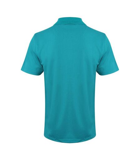 Henbury Mens Coolplus® Pique Polo Shirt (Bright Jade) - UTRW635