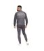Mens mebride tricot tracksuit grey Duck and Cover-2