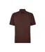 Polo À Manches Courtes Homme Bordeaux Foncé Kustom Kit-1