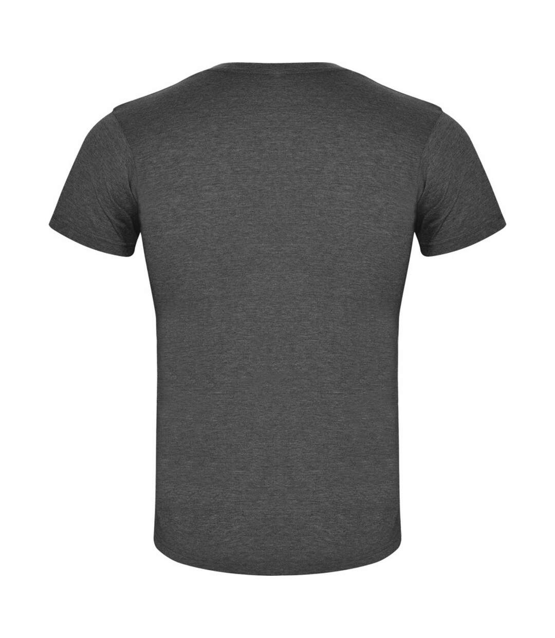 T-shirt fox homme noir chiné Roly-2