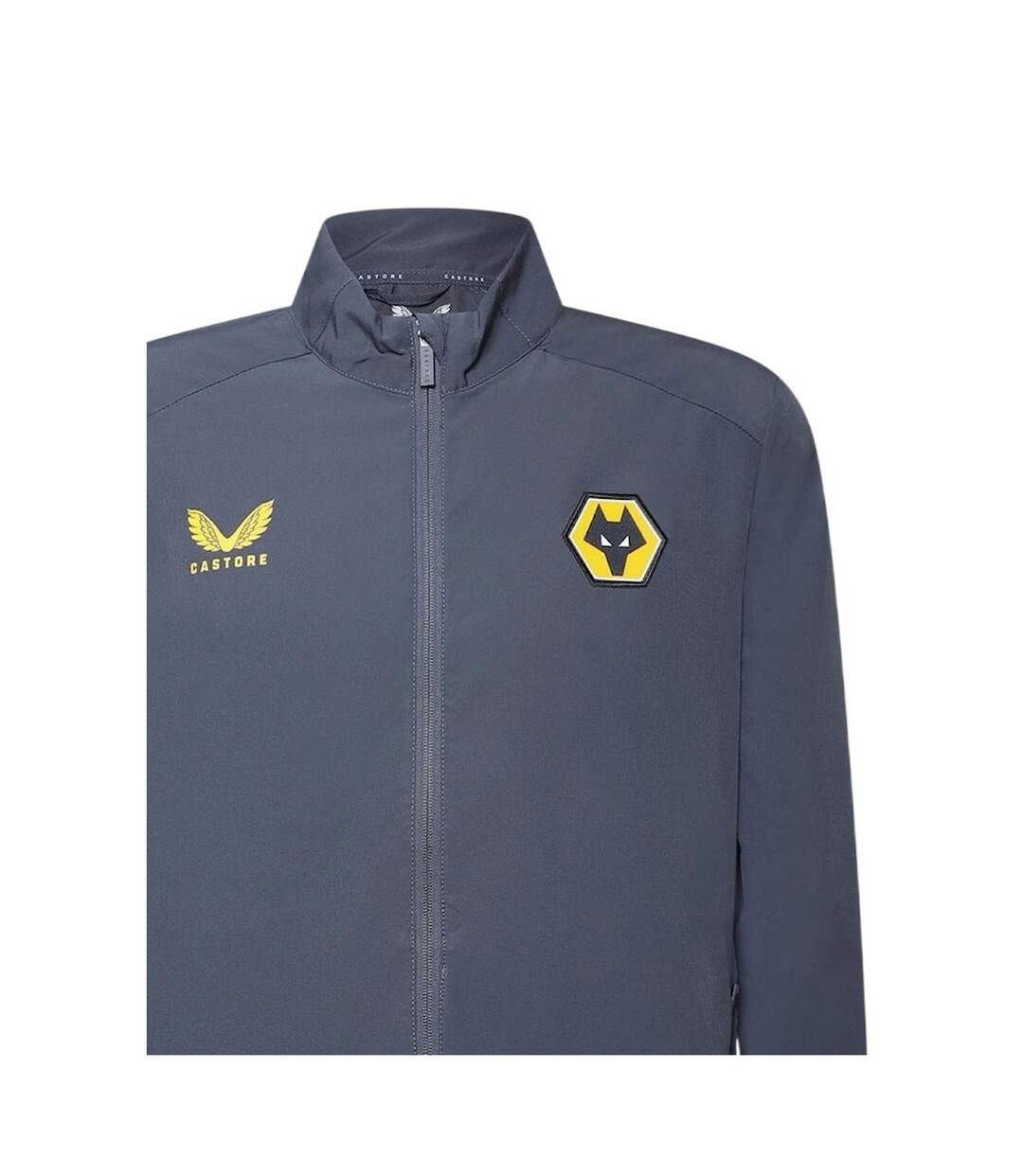 Veste Foot Motif/style Wolverhampton Wanderers Fc Homme Gris Foncé Castore-3