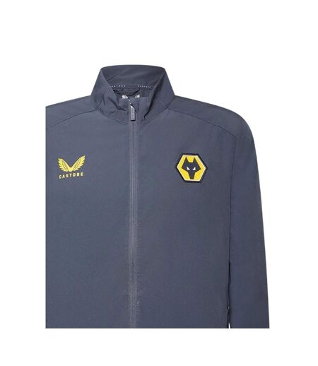 Veste Foot Motif/style Wolverhampton Wanderers Fc Homme Gris Foncé Castore