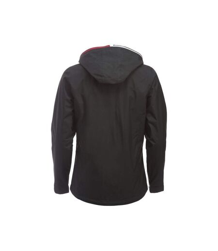 Clique Womens/Ladies Seabrook Hooded Jacket (Black)