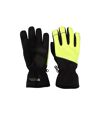 Mountain Warehouse Mens Swift Water Resistant Cycling Gloves (Yellow/Black)