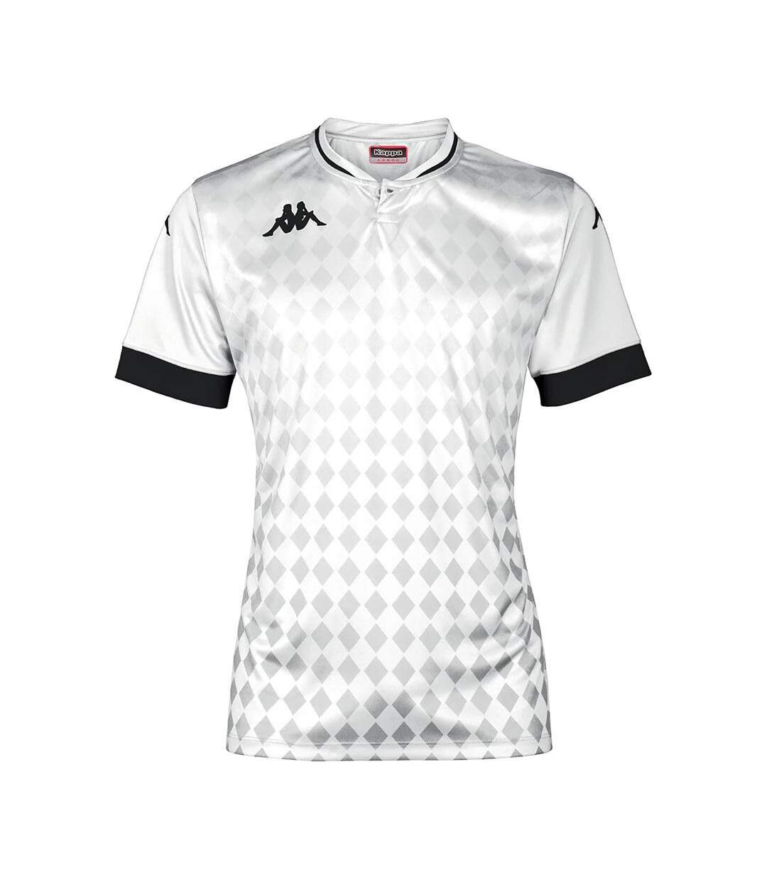 Maillot de sport blanc/noir homme kappa bofi - l-1
