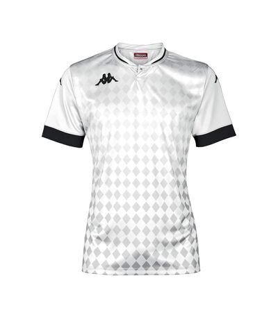 Maillot de sport blanc/noir homme kappa bofi - l