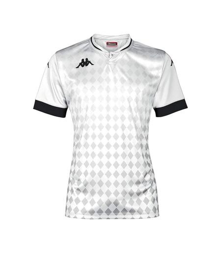 Maillot de sport blanc/noir homme kappa bofi - l