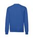 Mens classic drop shoulder sweatshirt royal blue Fruit of the Loom