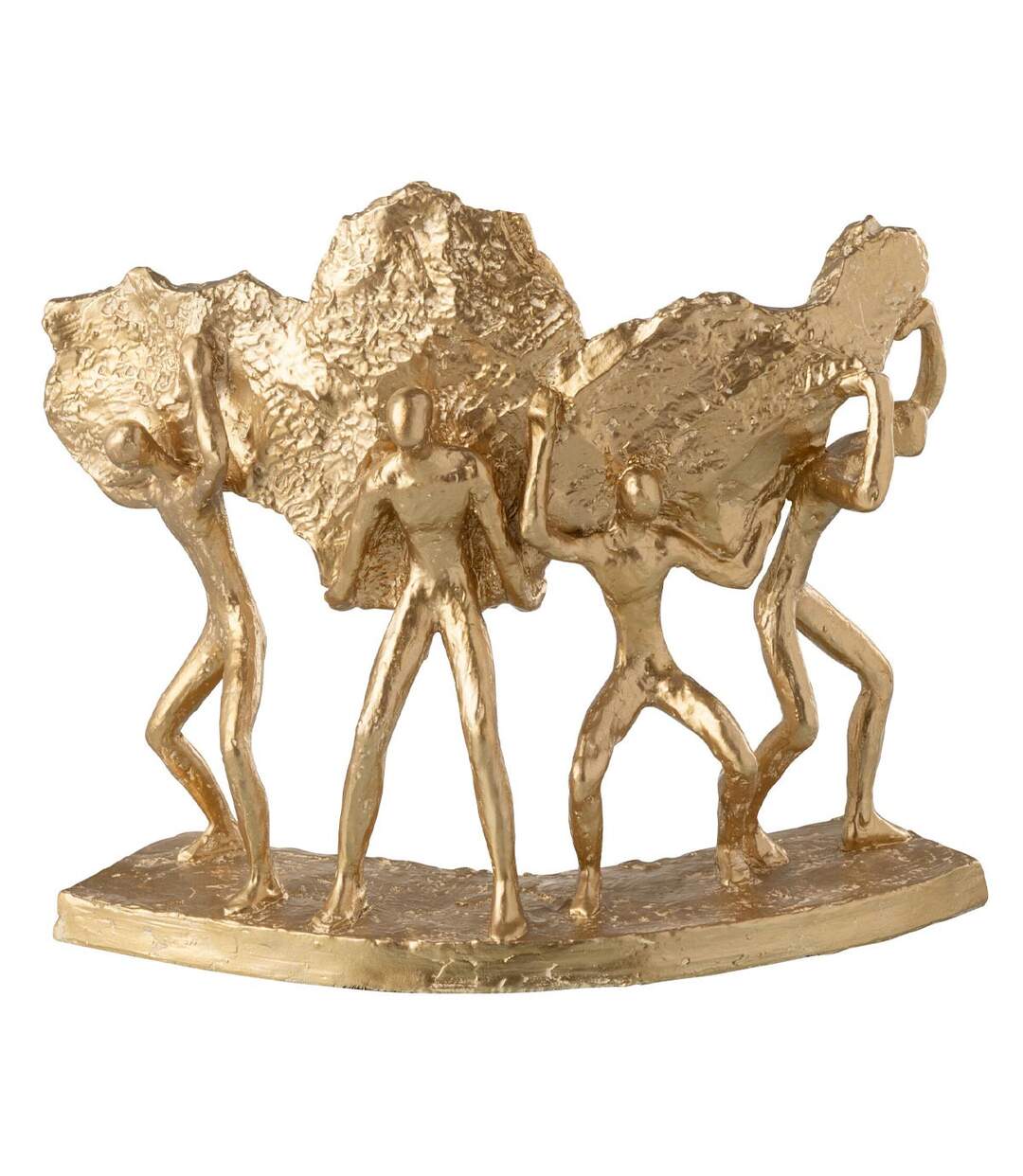 Statuette 4 Figurines Brady 27cm Or-1